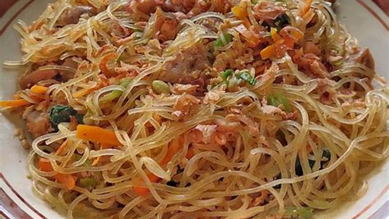 Sop Mie Bihun Jagung, Resep7-10k