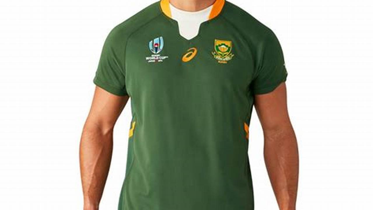 South Africa Rugby Jersey World Cup 2024