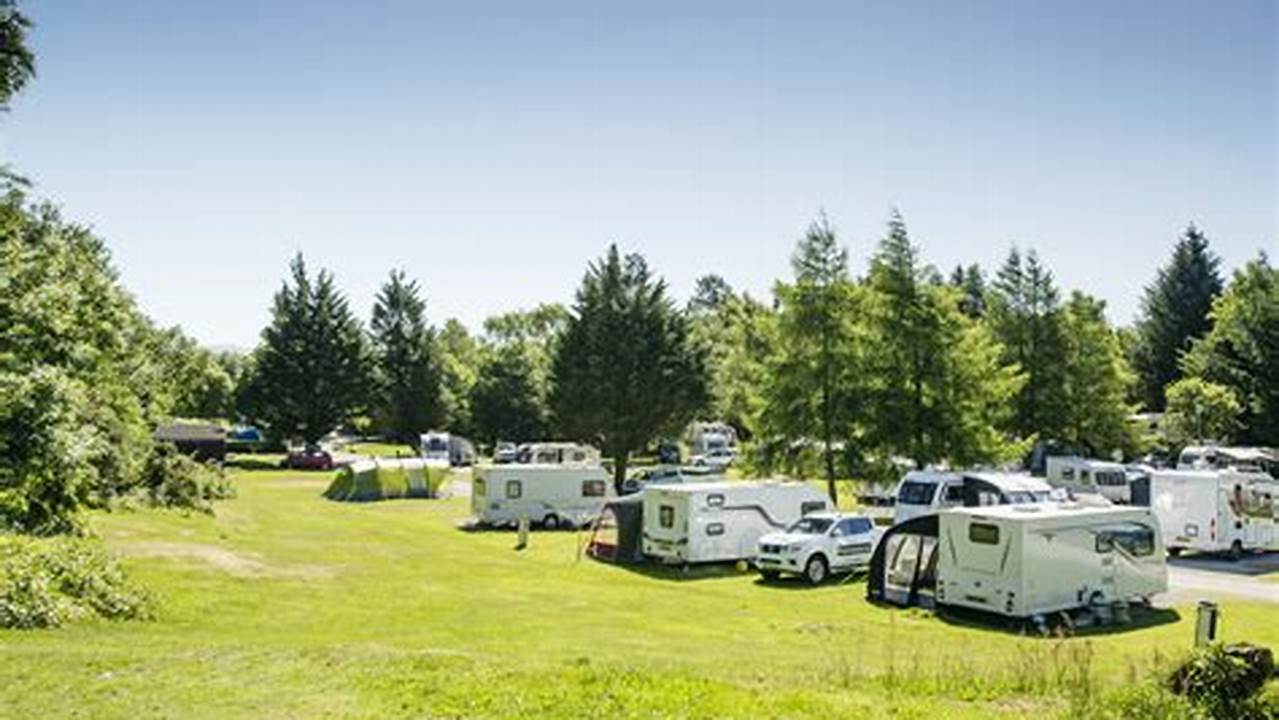 Spacious Caravan And Camping Pitches, Camping