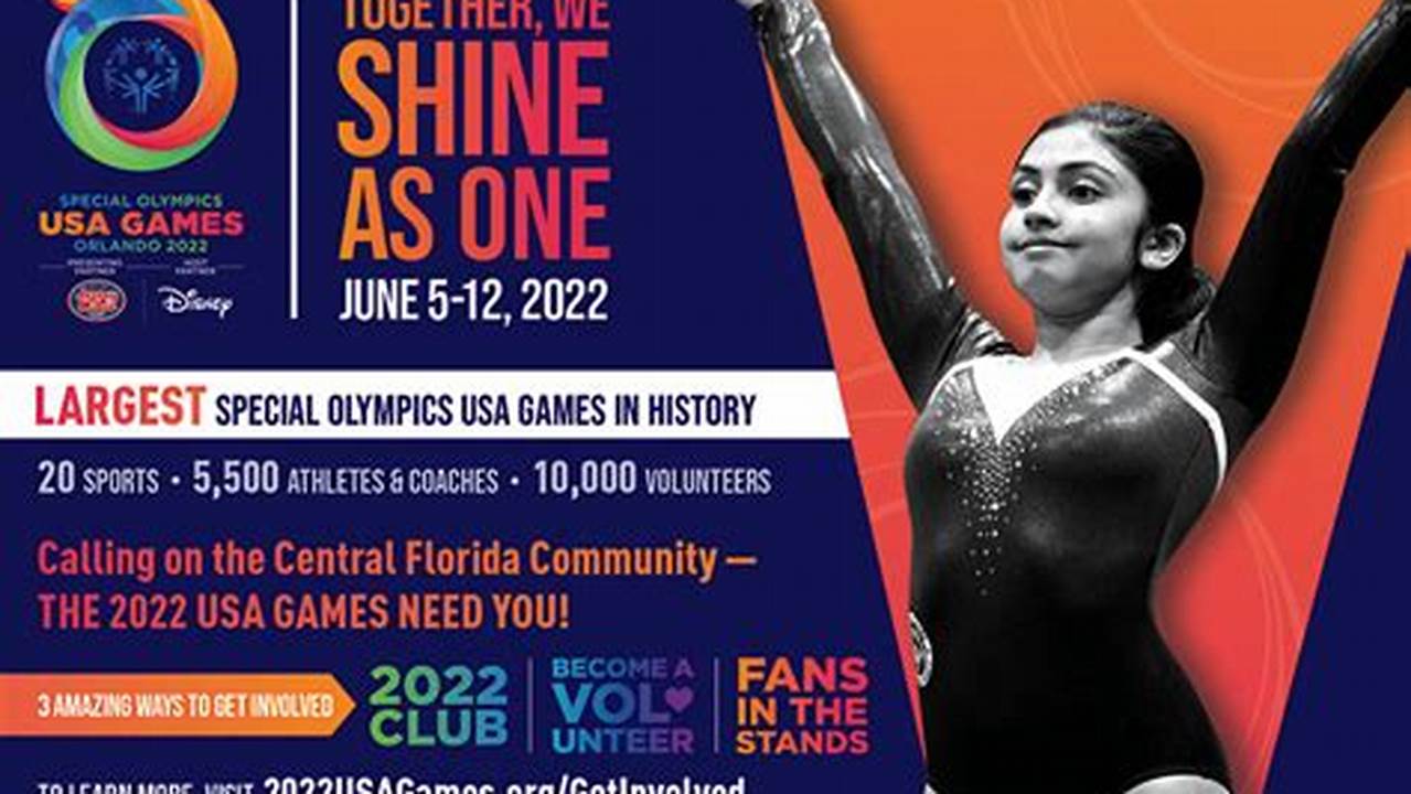 Special Olympics Usa Games 2024 In Orlando Fl Usa Schedule