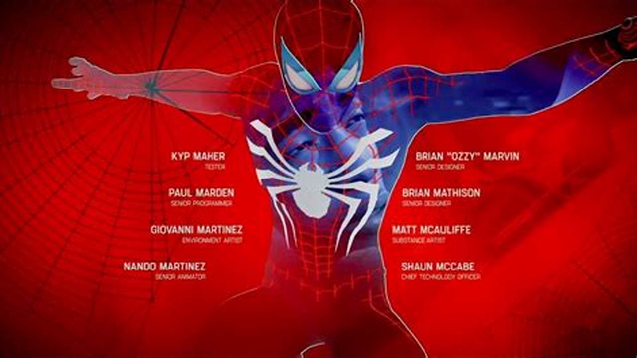 Spider Man 2024 End Credits