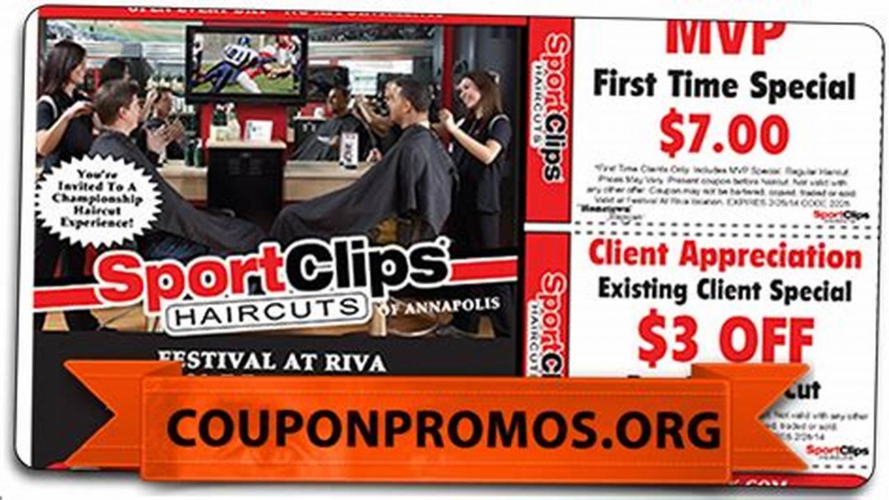 Sports Clips Coupon 2024