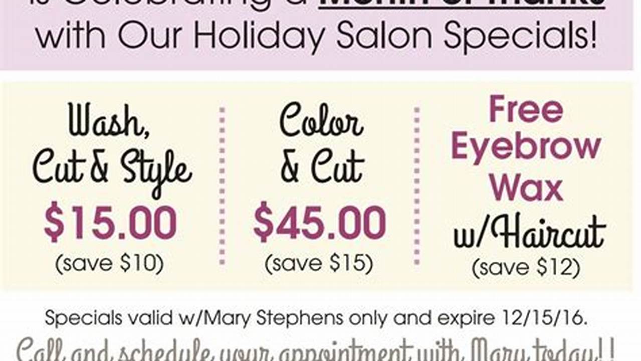 Spring 2024 Hair Salon Packages In Buffalo
