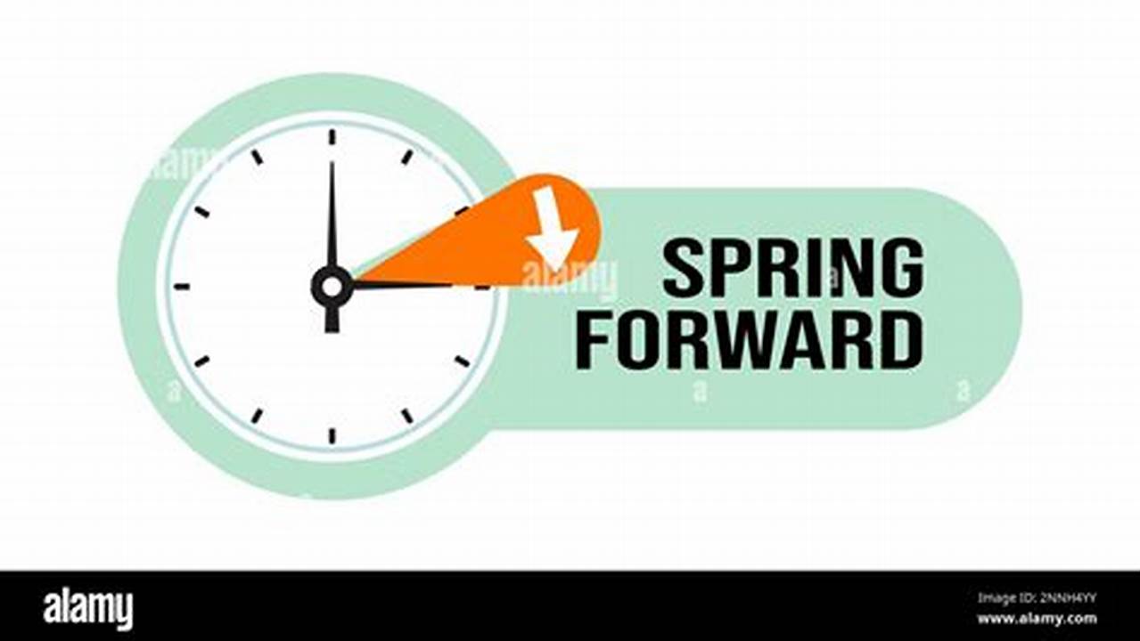 Spring Forward Web Banner, Poster., 2024