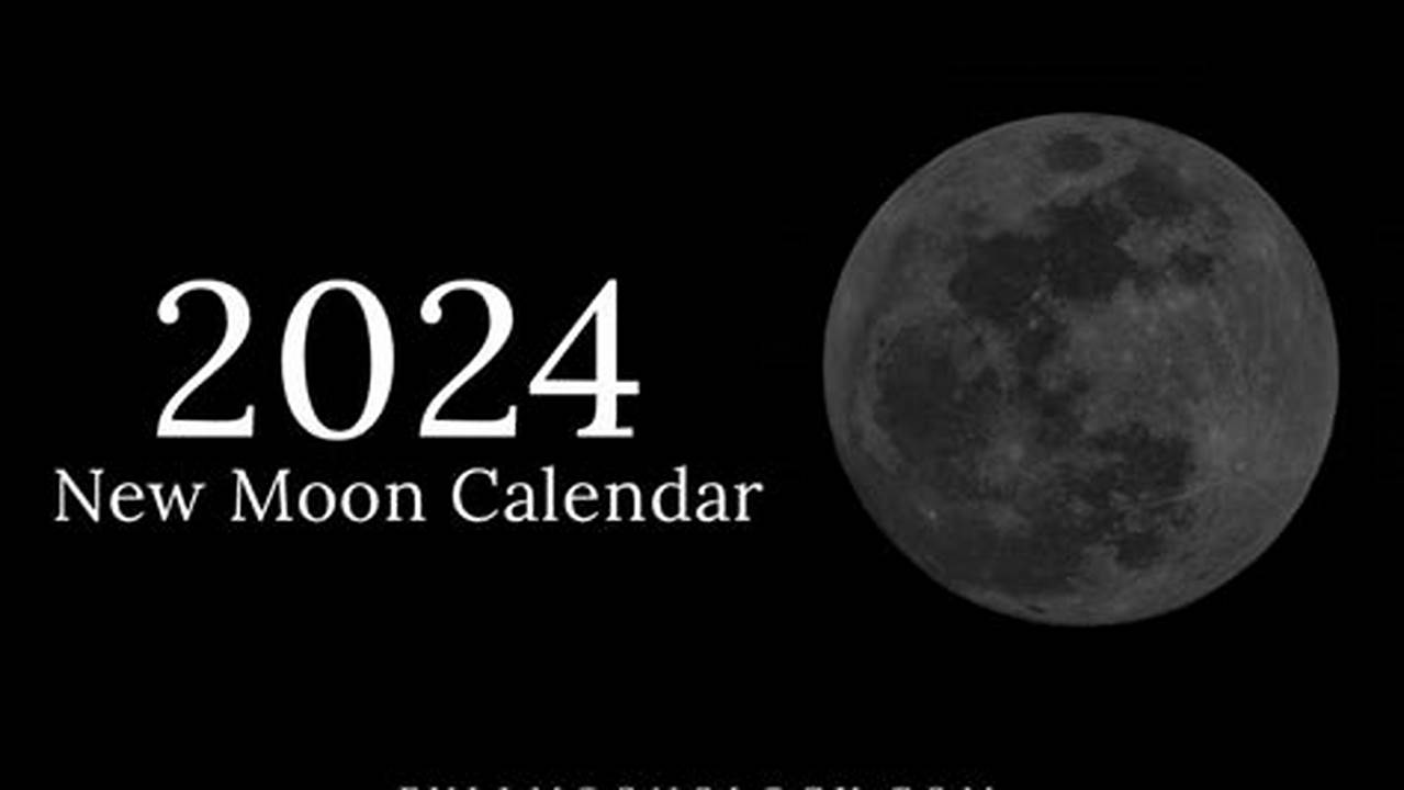 Spring Will Have 3 New Moons., 2024