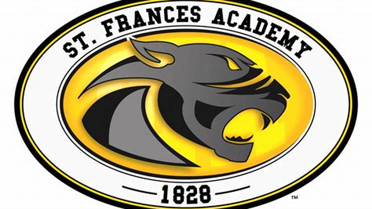 St Frances Academy Football Schedule 2024 Printable