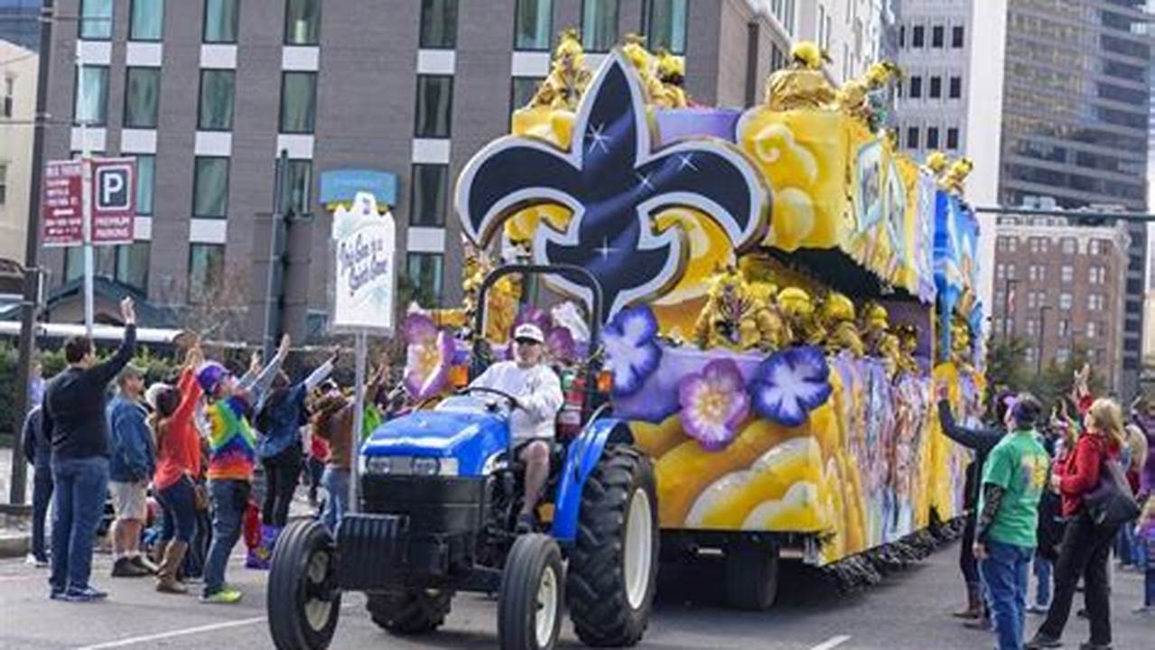 St Gabriel Mardi Gras Parade 2024