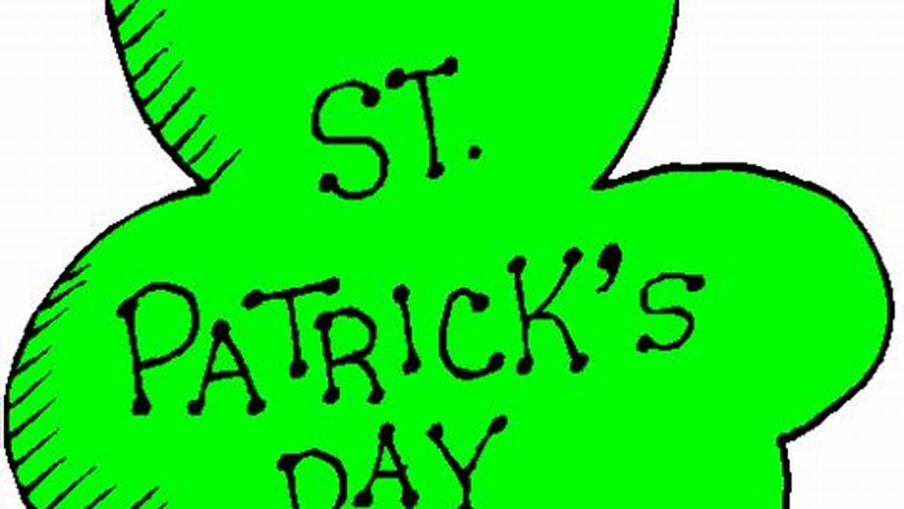 St Patrick'S Day 2024 Clip Art