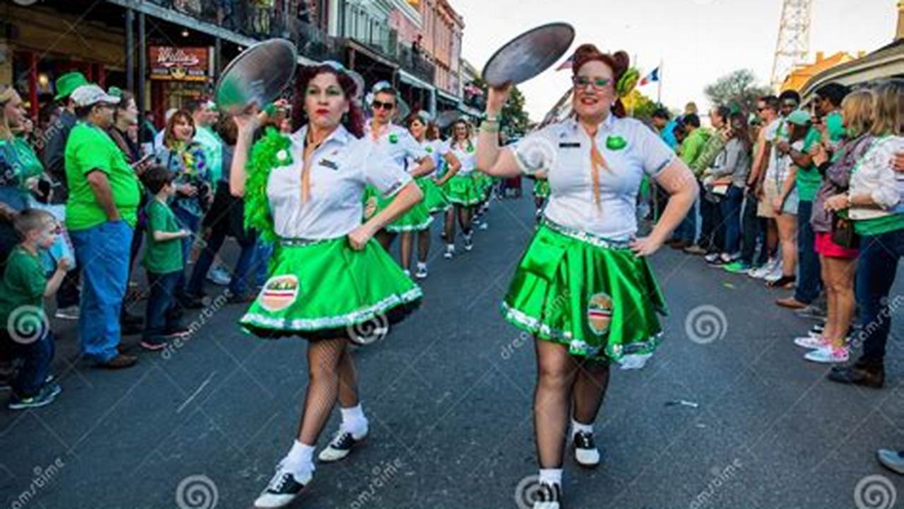 St. Patrick&#39;S Day Parade New Orleans