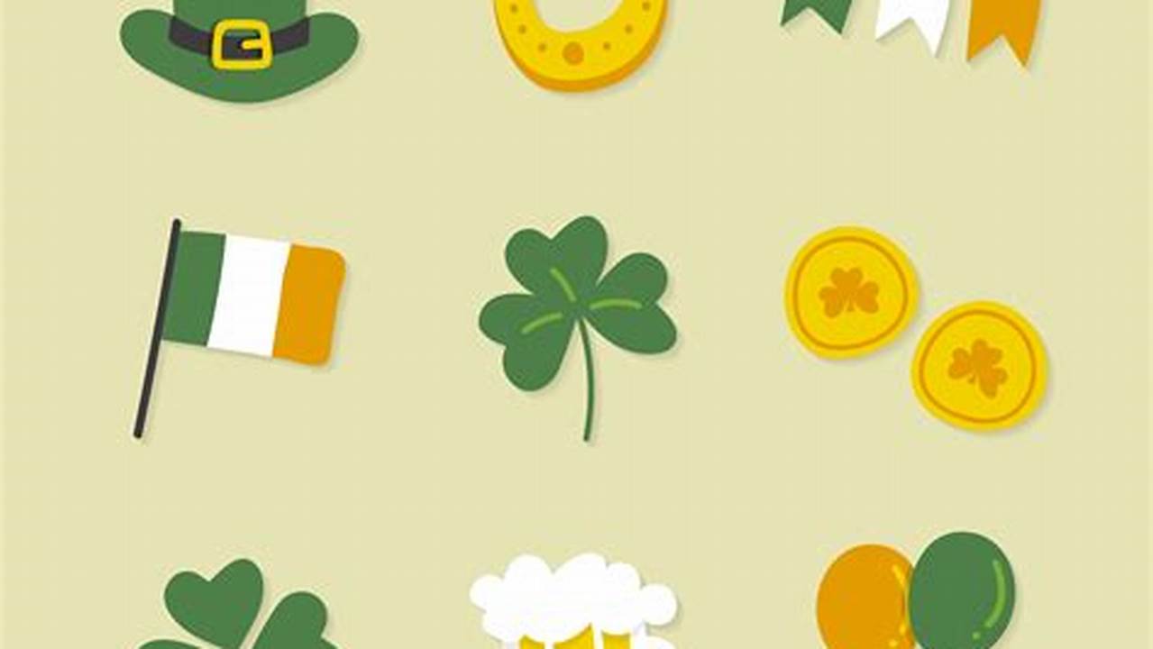 St. Patrick's Day Icon, Free SVG Cut Files