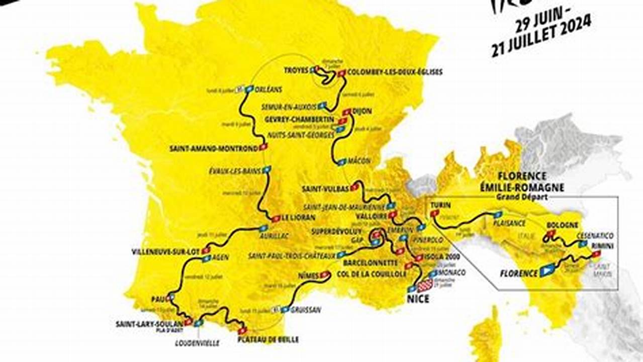 Stage 3 Tour De France 2024 Map