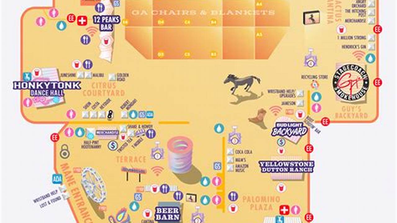 Stagecoach 2024 Location Map
