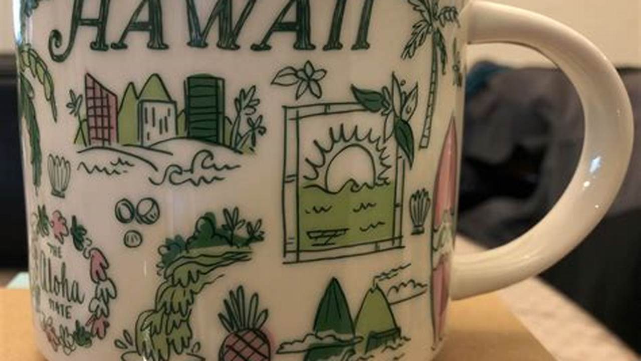 Starbucks Hawaii Mug 2024