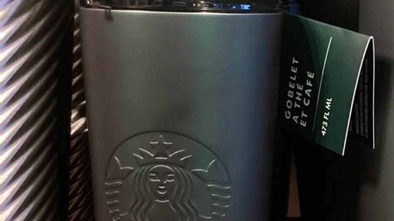 Starbucks January 2024 Refill Tumbler