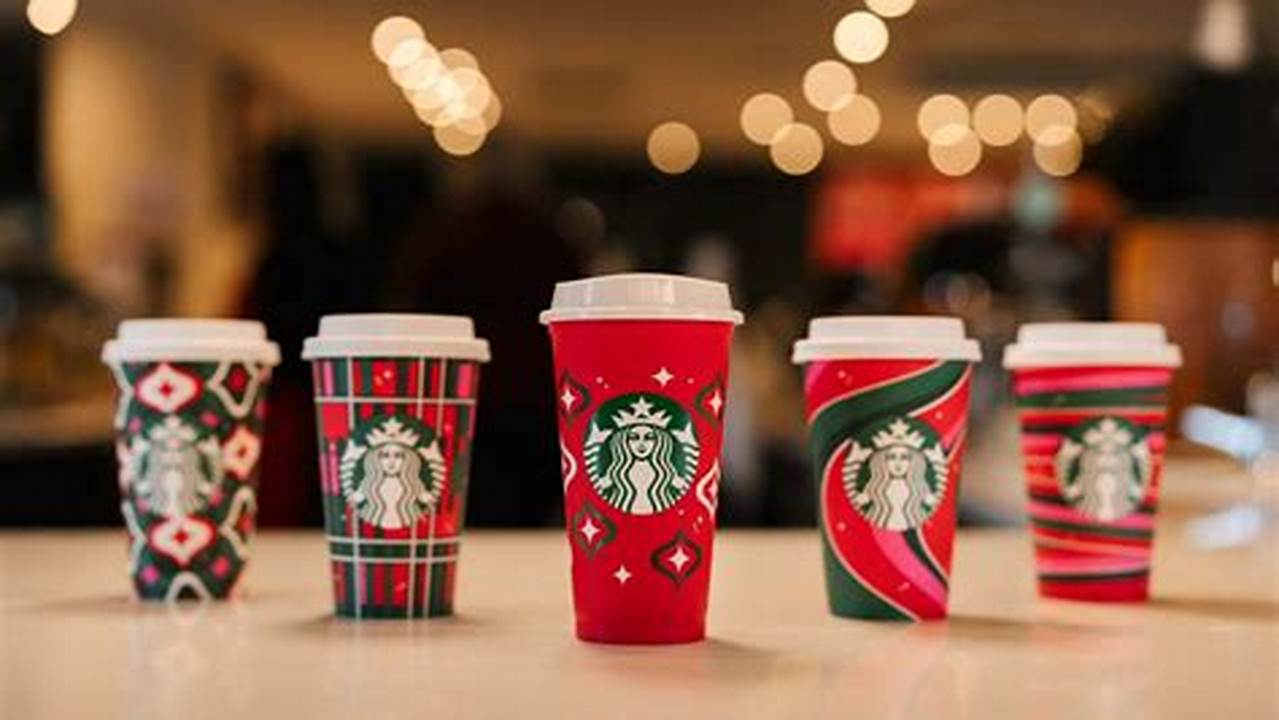 Starbucks Red Cups 2024