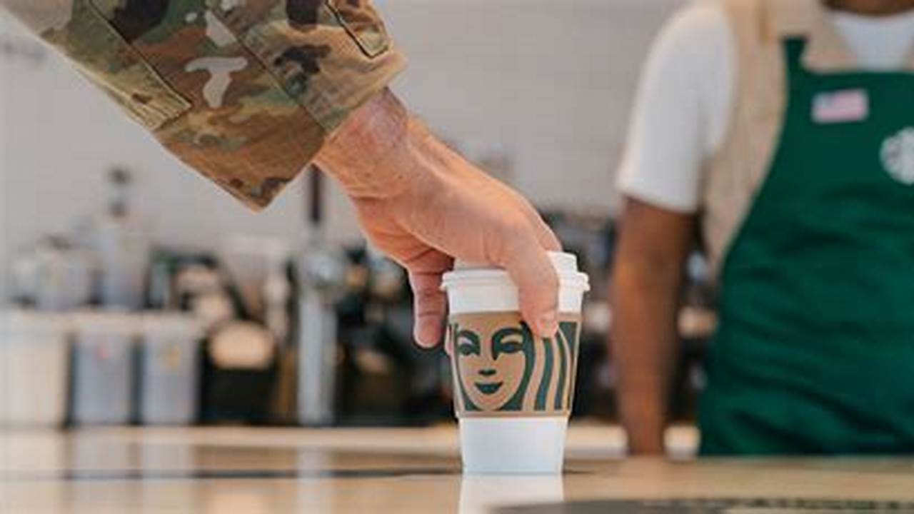Starbucks Veterans Day 2024