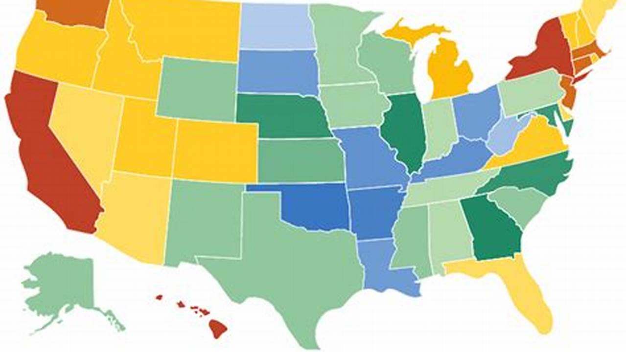 States Ranked By Cost Of Living 2024