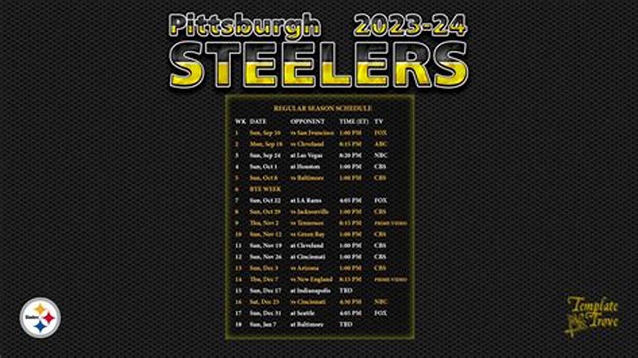 Steelers Line Up 2024