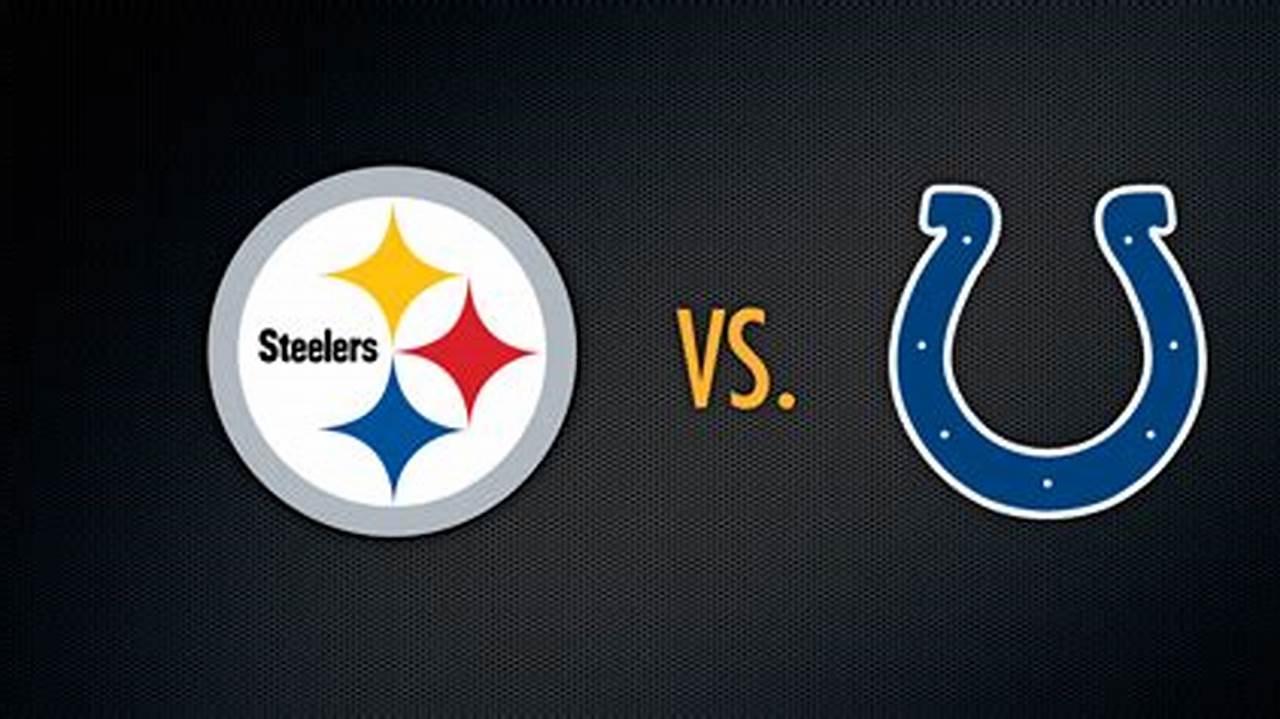 Steelers Vs Colts 2024