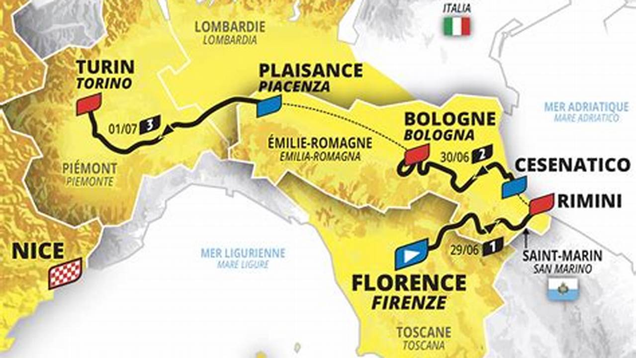 Steephill Tour De France 2024 Route