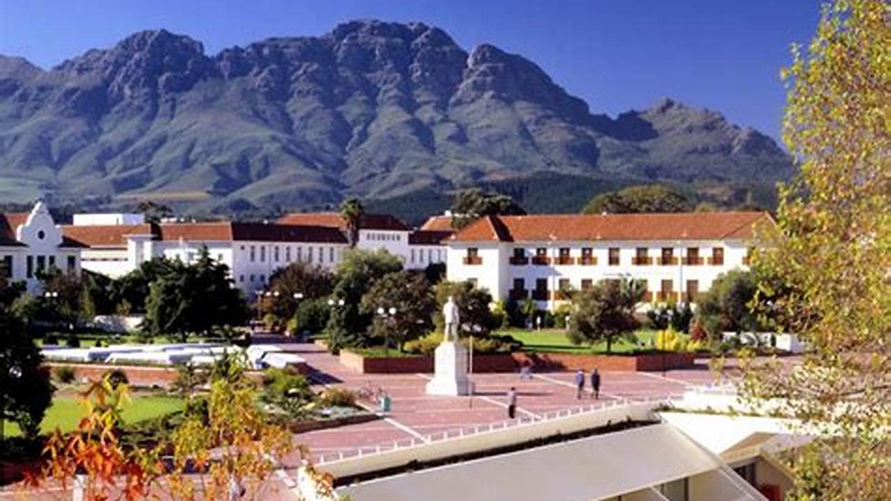 Stellenbosch University Fees 2024
