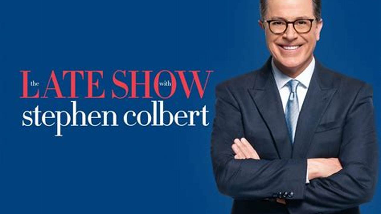Stephen Colbert Vacation Schedule 2024