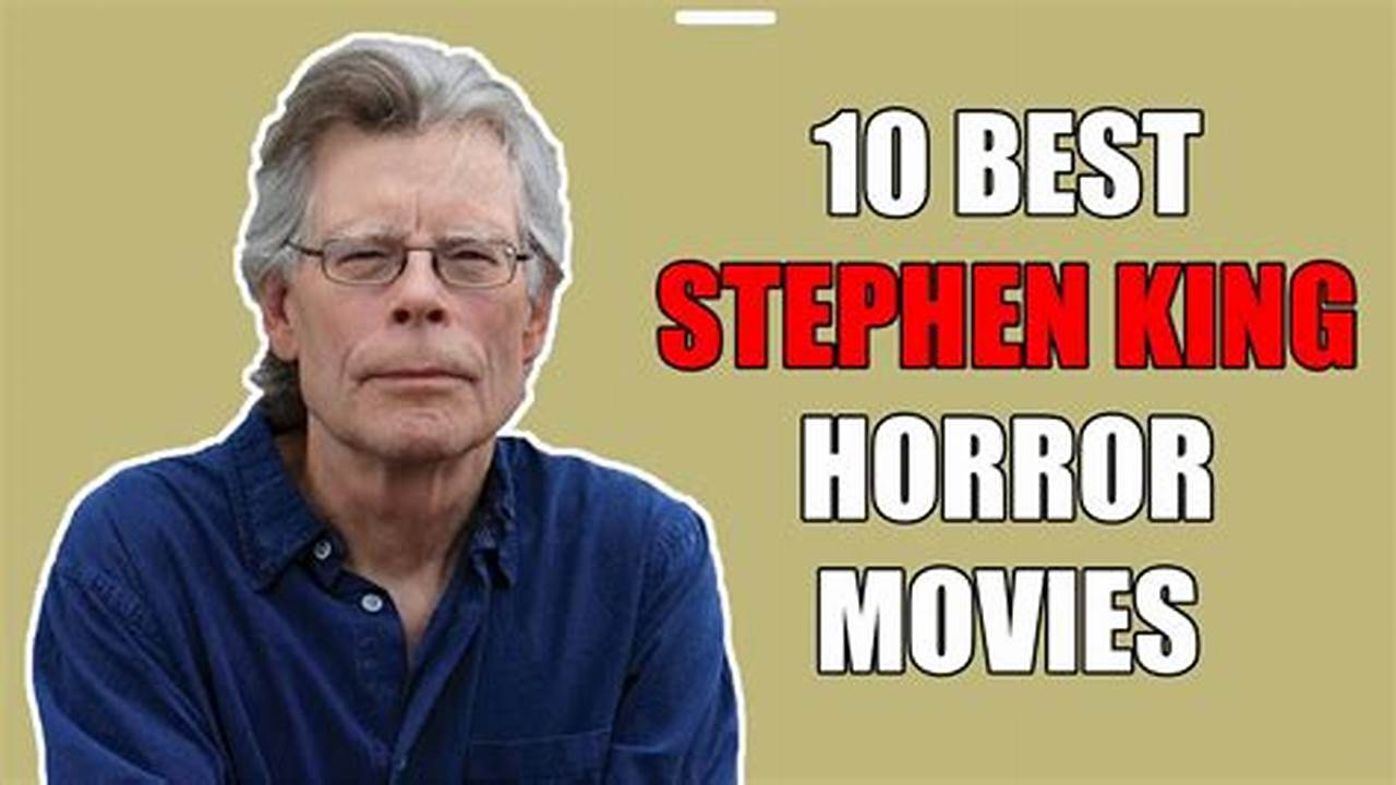 Stephen King Horror Movies 2024