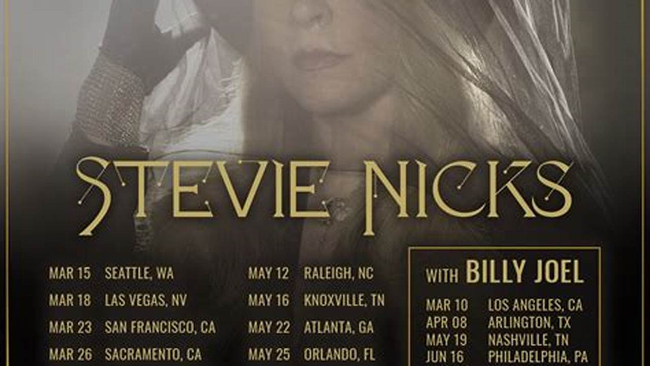 Stevie Nicks 2024 Tour