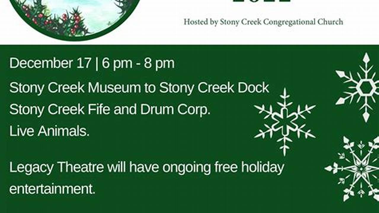 Stony Creek Christmas Pageant 2024