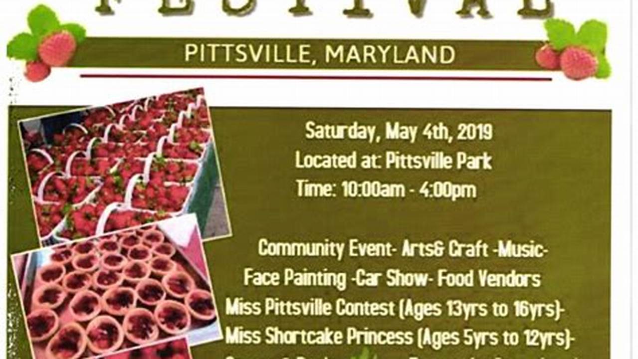 Strawberry Festival Maryland 2024