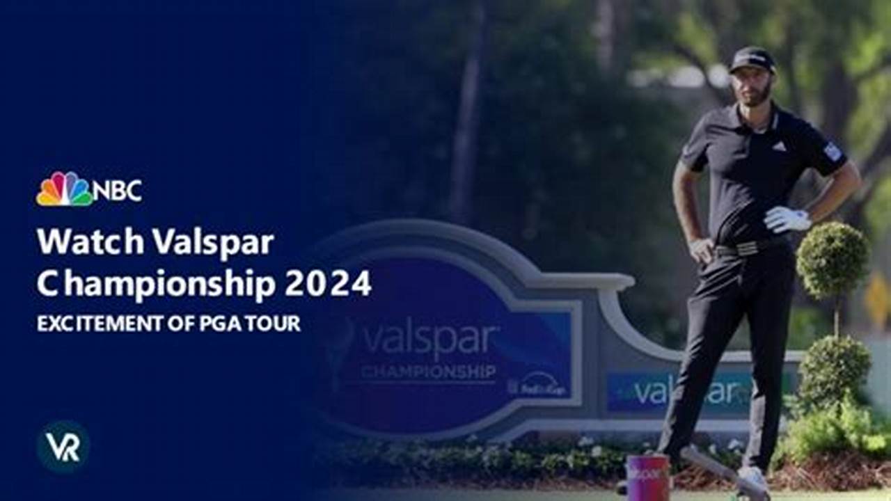 Stream The Valspar Championship 2024 In Canada., 2024