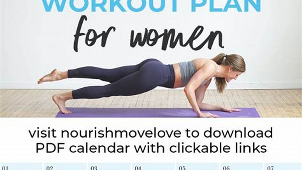 Strength Workout Calendar