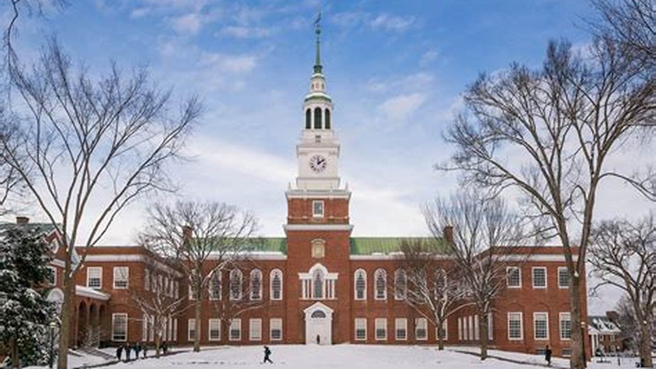 Students Cross The Campus Of Dartmouth College, March 5, 2024, In Hanover, N.h., 2024