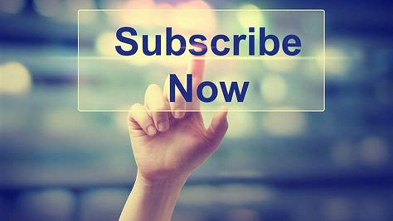 Subscription Services, News