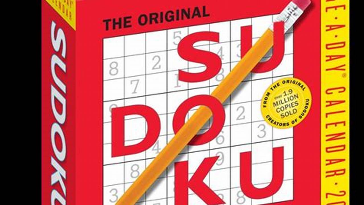 Sudoku Daily Calendar 2024