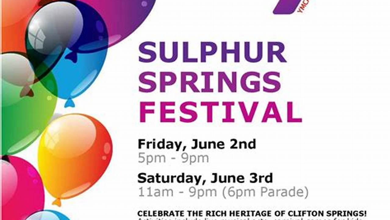 Sulphur Springs Festival 2024