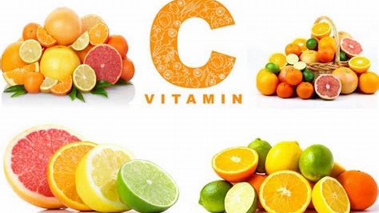 Sumber Vitamin C, Kesehatan