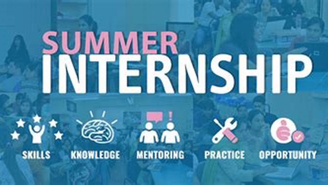 Summer Internship Programme 2024 Applications For Our Summer Internship Programme Are Now Open For The Following Locations, 2024