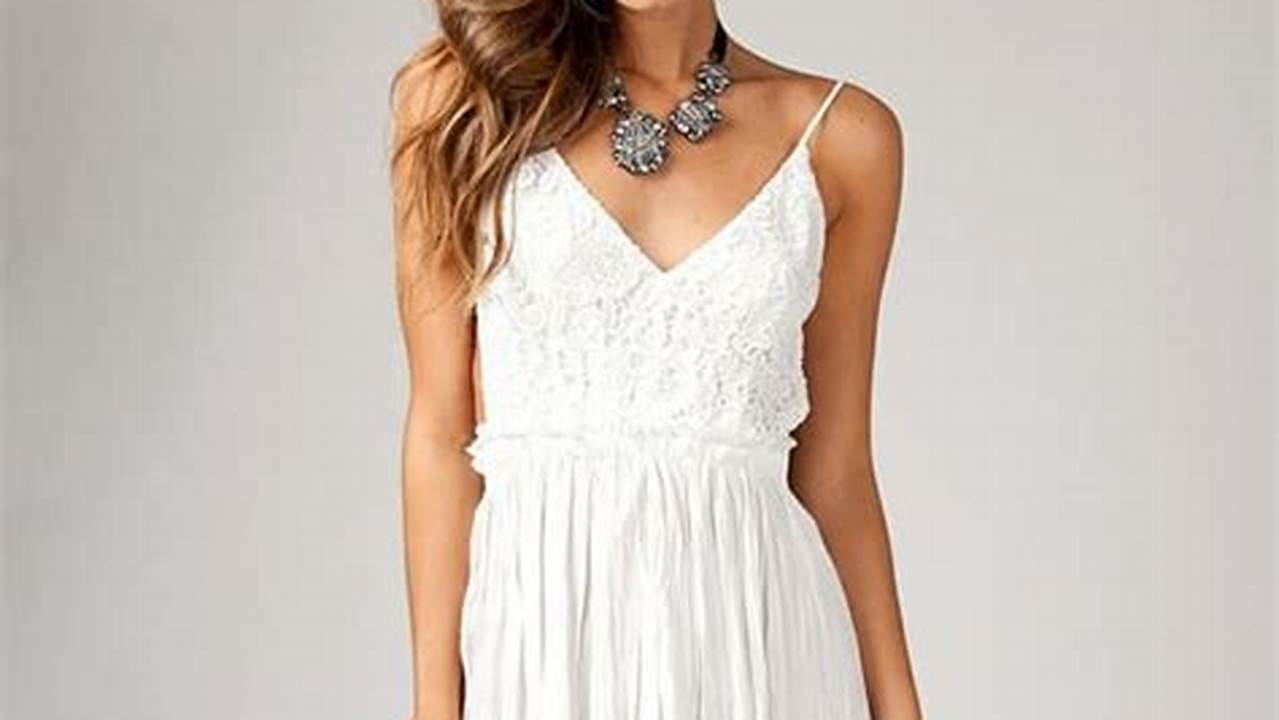 Summer White Dresses 2024