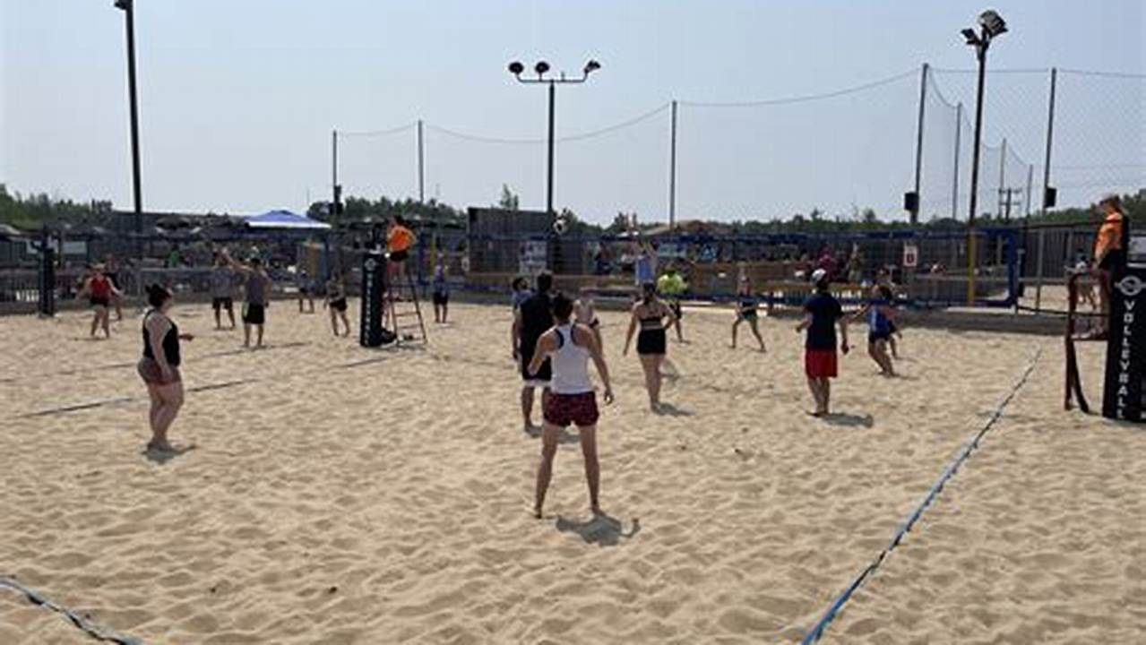 Summerfest 2024 Volleyball Court