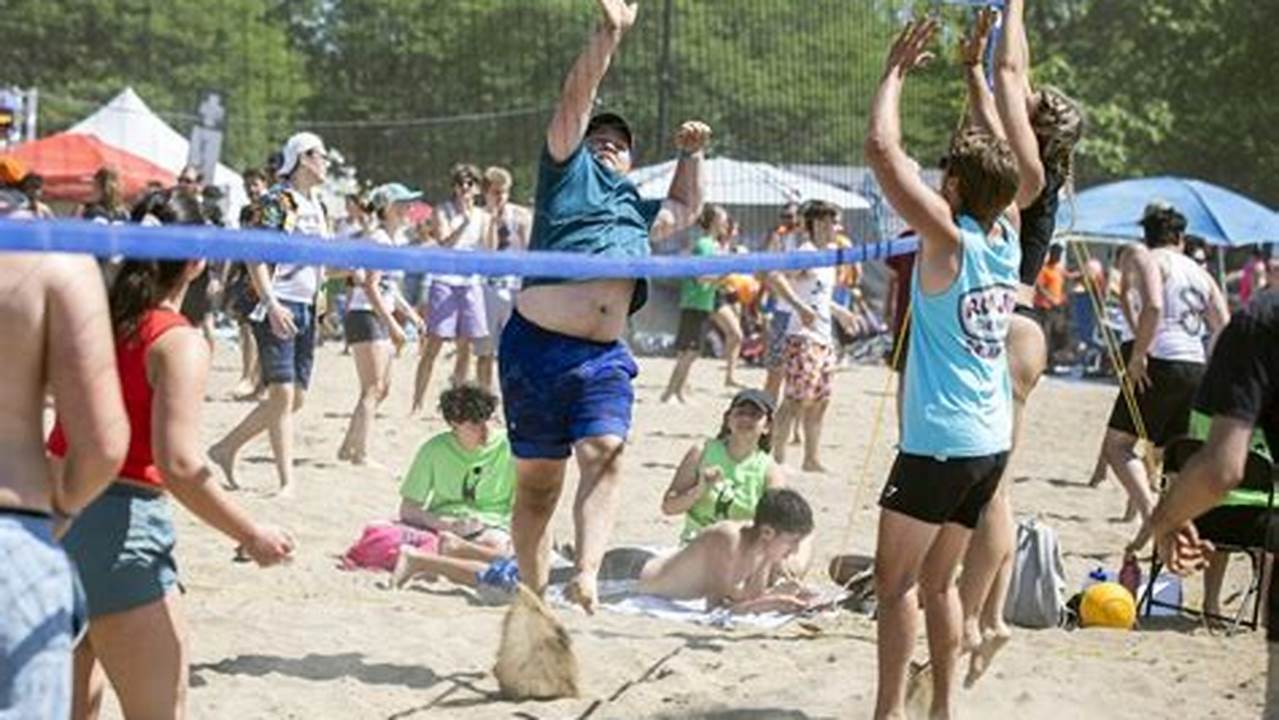 Summerfest 2024 Volleyball Net