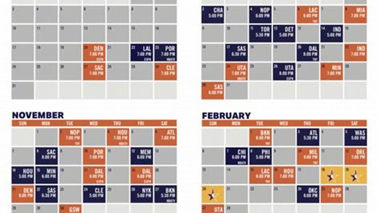 Suns 2024-24 Schedule