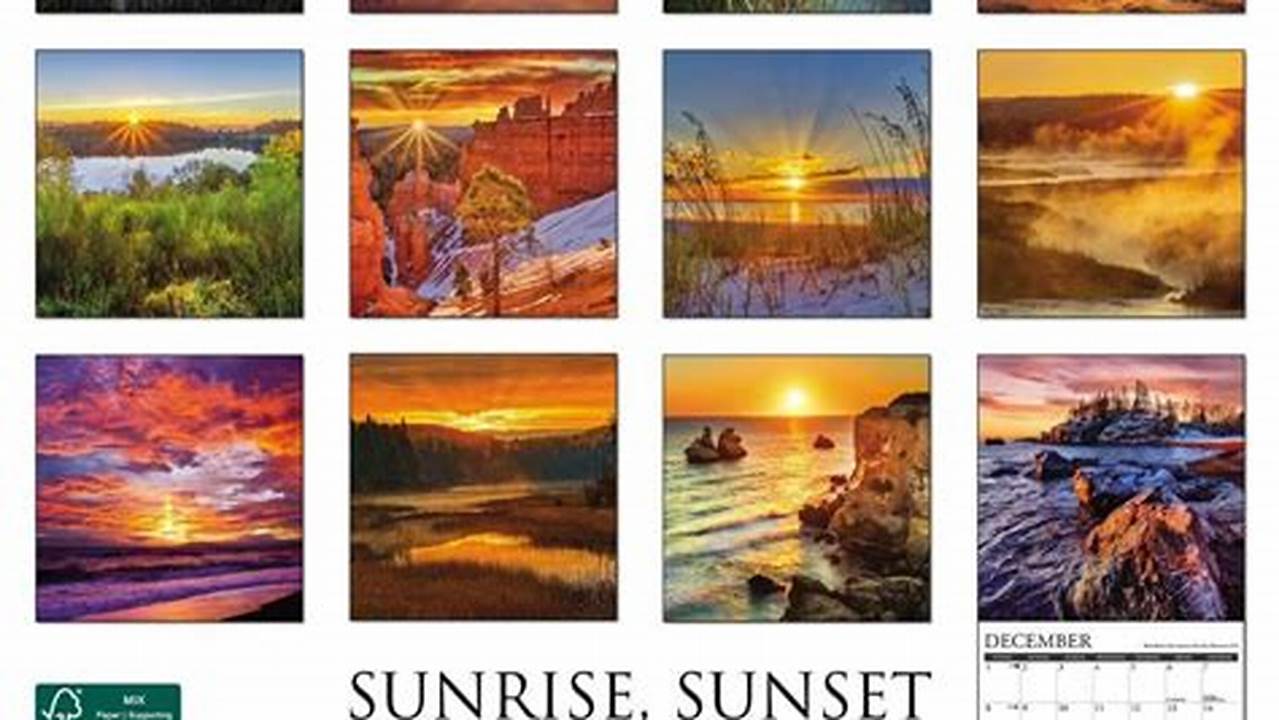 Sunset Park Calendar