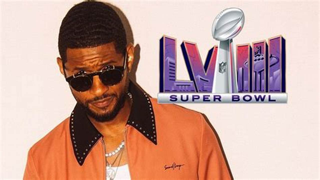 Super Bowl 2024 Usher Merchandise