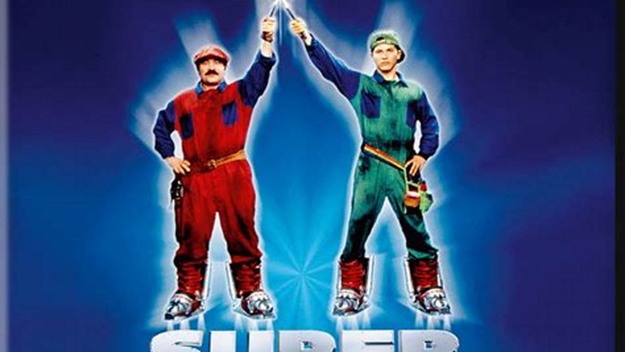 Super Mario Bros 2024 Blu Ray