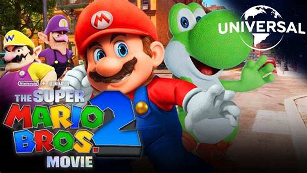 Super Mario Bros Movie Yoshi 2024