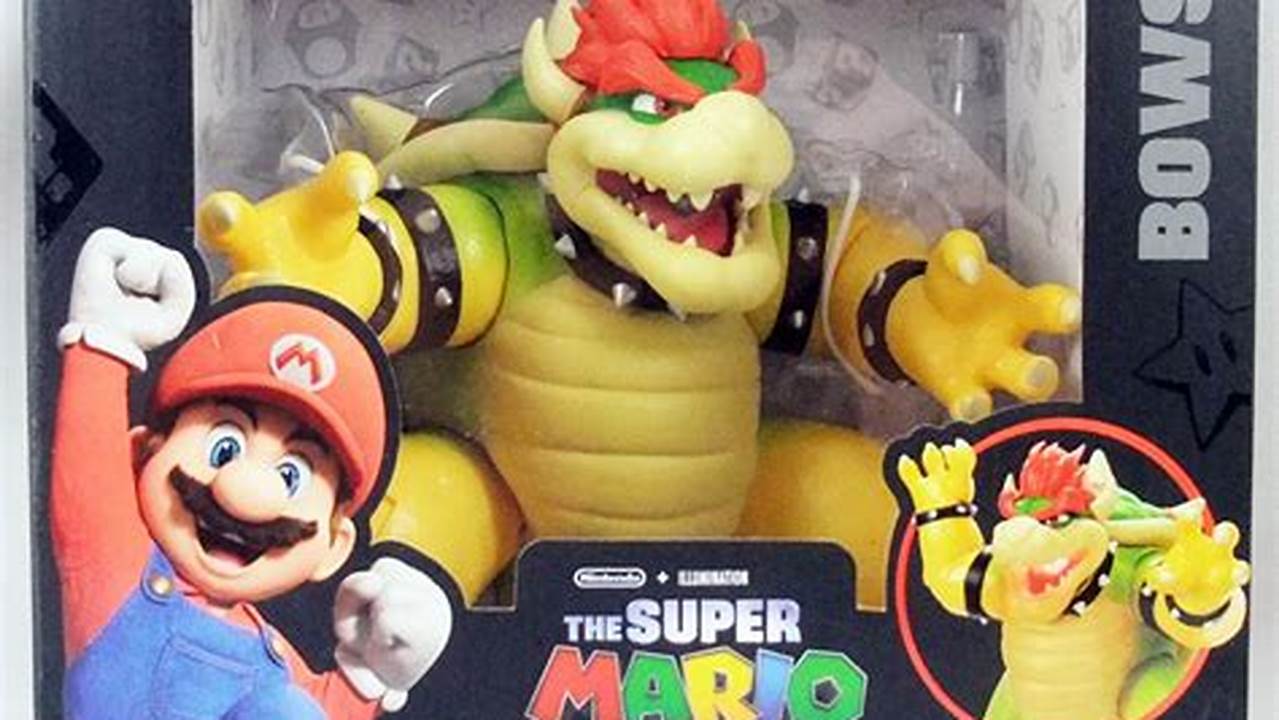 Super Mario Movie Action Figures 2024