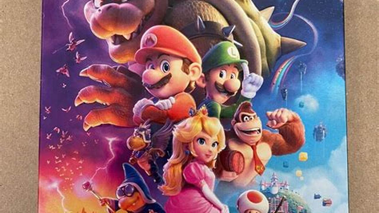 Super Mario Movie Dvd 2024