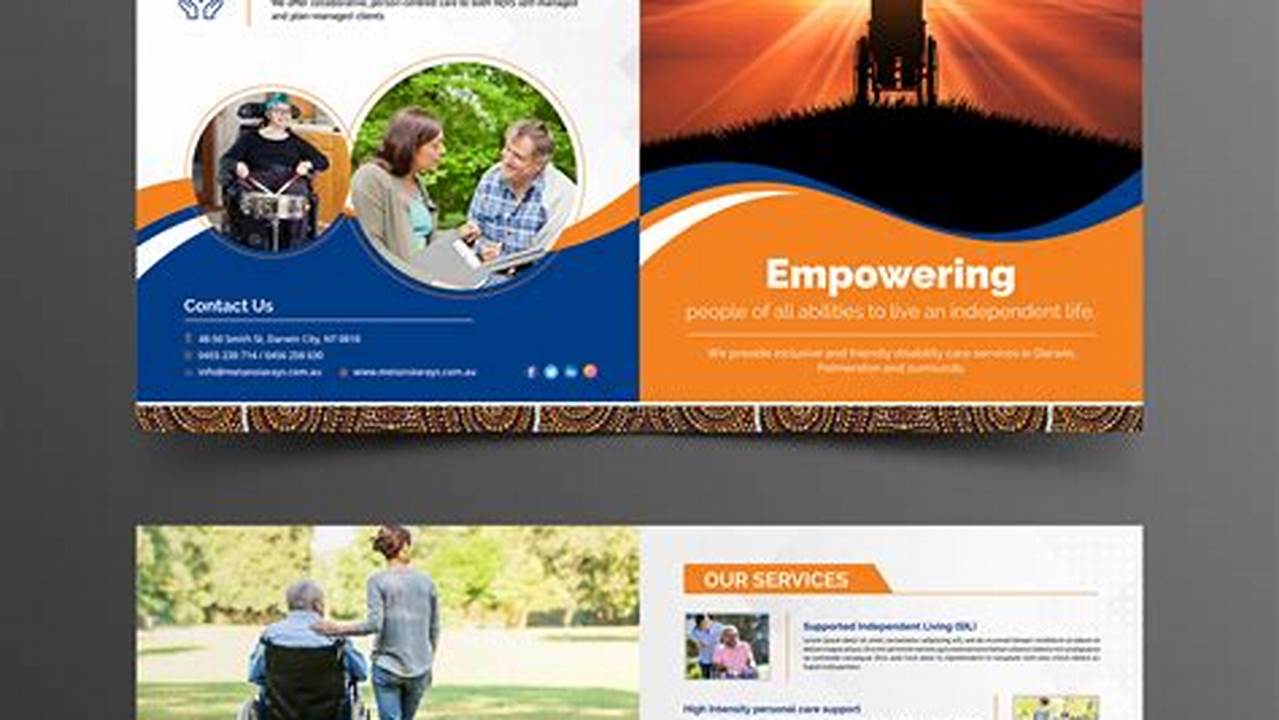 Support, Brochure Template