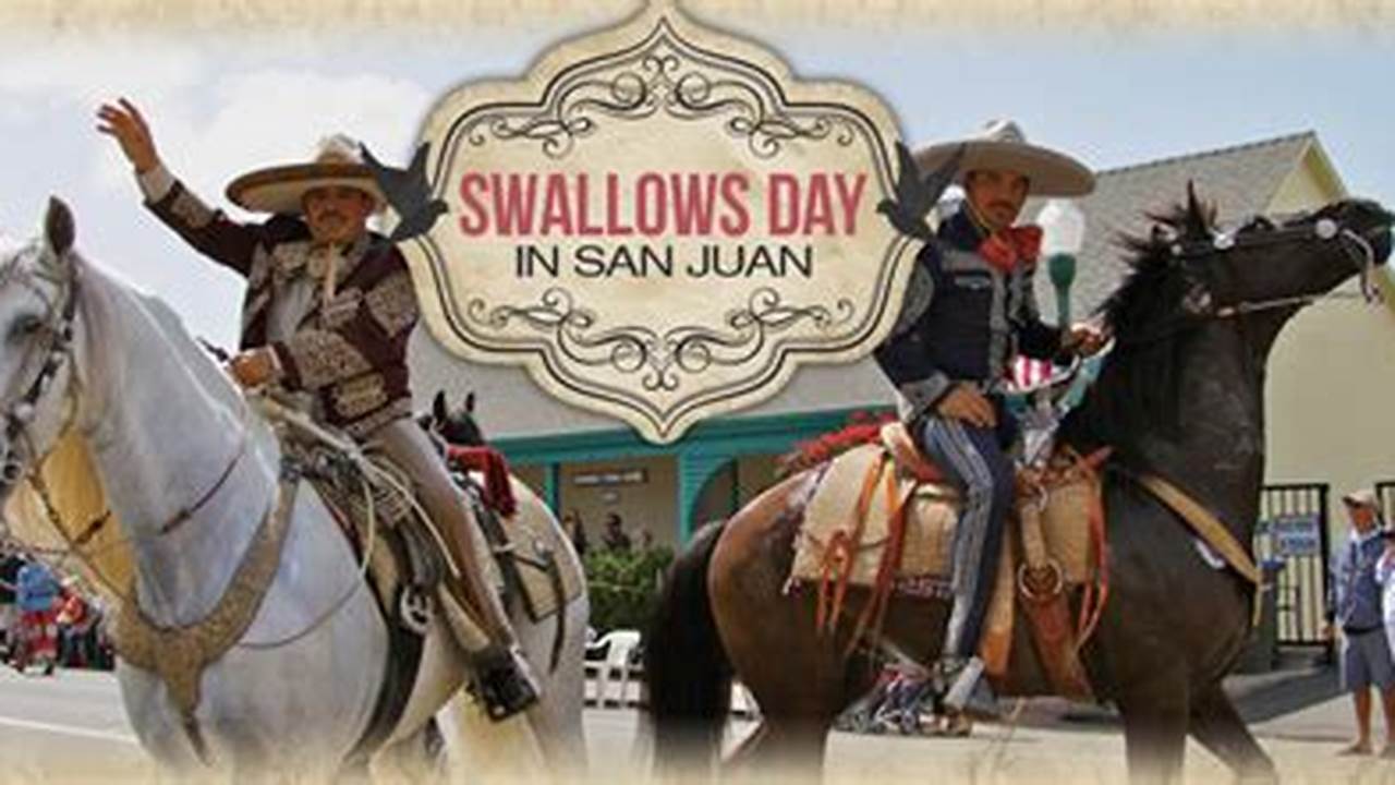 Swallows Day San Juan Capistrano 2024